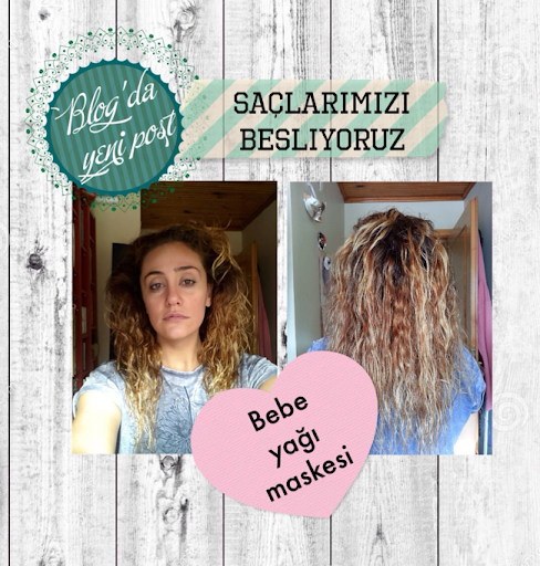 İşte Fitwhiterabbit ve bebe yağı maskesi