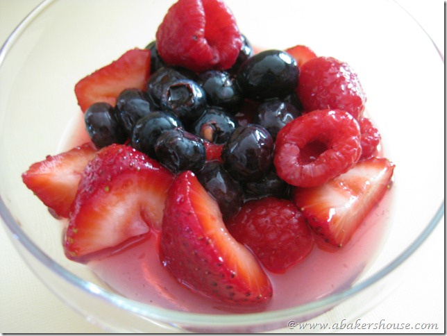 mixed macerated berries mixed macerated berries