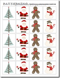 Christmas Printable: Patterning & Sequencing