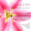 Tigerlily - JPGS 3 Flat Invitation