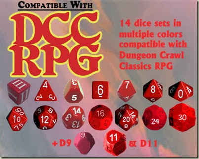 DCC RPG Dice Set