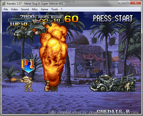 Free Download Metal Slug X PC Games Free Download Metal Slug X PC Games