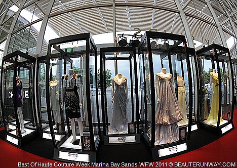 Maxime Simoens  Anne Valérie Hash Christophe Josse Haute Couture Singapore Exhibition at Marina Bay Sands