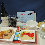 Meal service on a 40 minute flight!