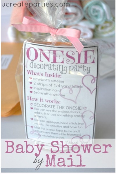 Baby Shower by Mail on ucreateparties.com Baby Shower by Mail on ucreateparties.com