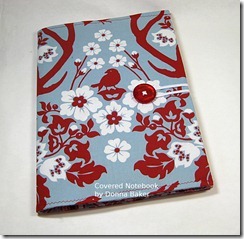 covered notebook