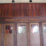 Inside the front entrance of the Grand Ole Opry in Nashville TN 09032011