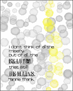 anne frank quote art