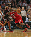 lebron james nba 130220 mia at atl 07 LeBron Debuts Prism Xs As Miami Heat Win 13th Straight