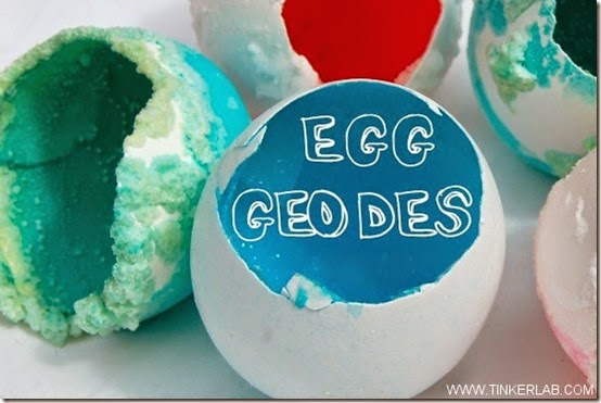 Science - Egg Geode Experiment Egg Geode Experiment for kids #science #homeschooling