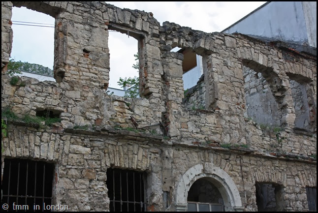 Ruined building, Mostar