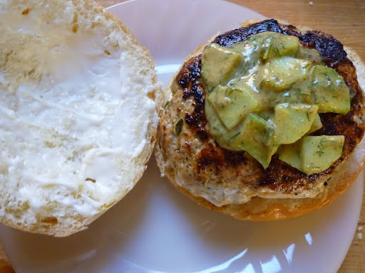 Sandwich assembled -- just close and eat!