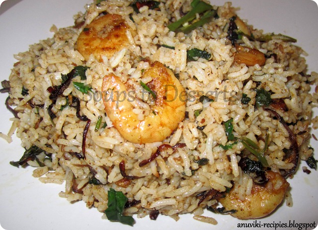 Prawn Briyani Prawn Briyani