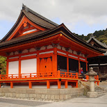 beautiful shrines at kiyomizu in Kyoto, Kyoto, Japan