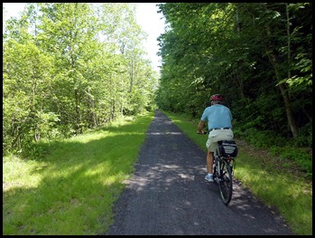 2 - Heading down the trail