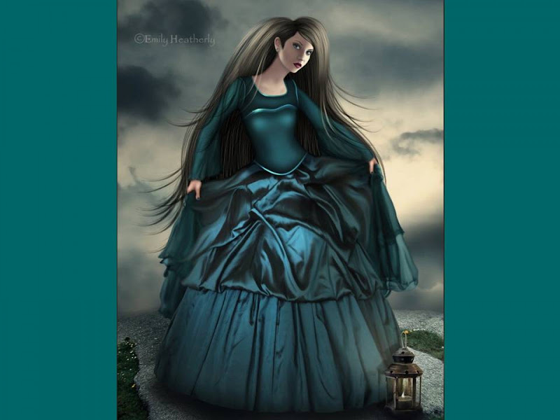 Lady In Blue Dress, Magic Beauties 3