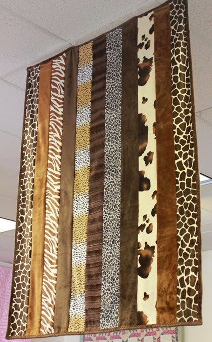 Fabric Mill: Animal Print Minky fabrics