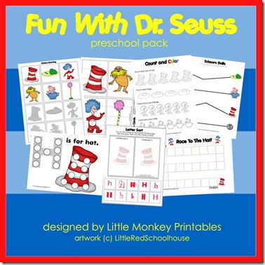 Dr Seuss Coloring Pages Printable Free