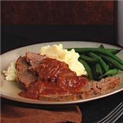Brisket with Onion Gravy Brisket with Onion Gravy