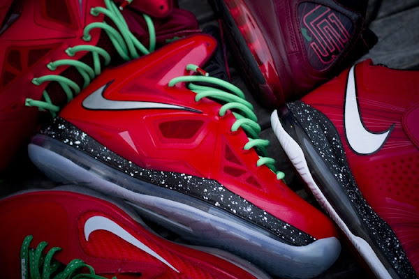 Nike LeBron X iD Inspired by Christmas 88217s Build by gentry187