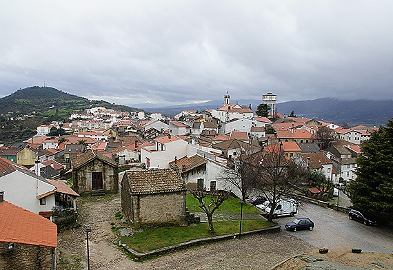 Belmonte - vista a partir da muralha do castelo 1