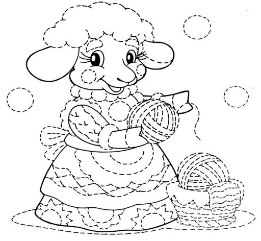 DIBUJOS PARA COMPLETAR PARA NIÑOS