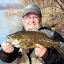 20 inch Smallmouth Bass, Susquehanna River, November 22, 2009