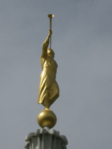 The Angel Moroni atop the The Angel Moroni atop the