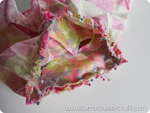 Sumo's Sweet Stuff - Flowy Flutter Dress
