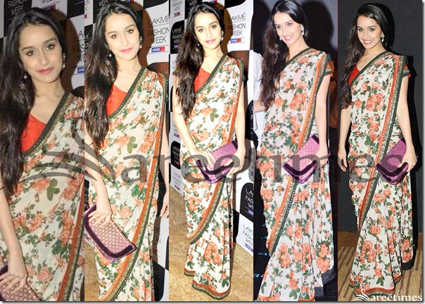Shraddha_Kapoor_Printed_Georgette_Saree