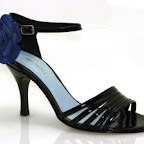 Nina negro azul - tacco 7,5 cm<br />
n. 38