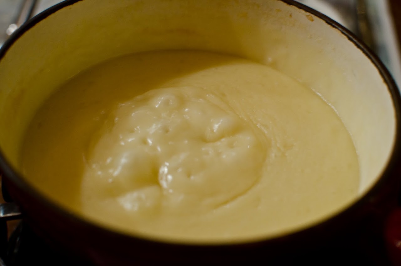 Cheese fondue