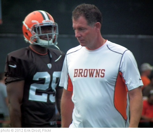 'Brandon Jackson and Head Coach Pat Shurmur' photo (c) 2012, Erik Drost - license: http://creativecommons.org/licenses/by/2.0/