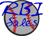 RBI SALES<br />
2.25"<br />
7300 Stitches