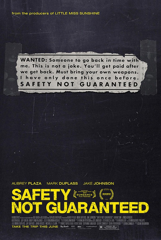 Második Safety Not Guaranteed poszter