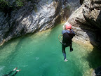 Premier tier du canyon.