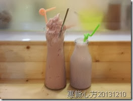 草莓香蕉雪貝&葡萄牛奶