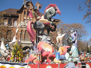 Falla Plaça del Mercat Central 2012.