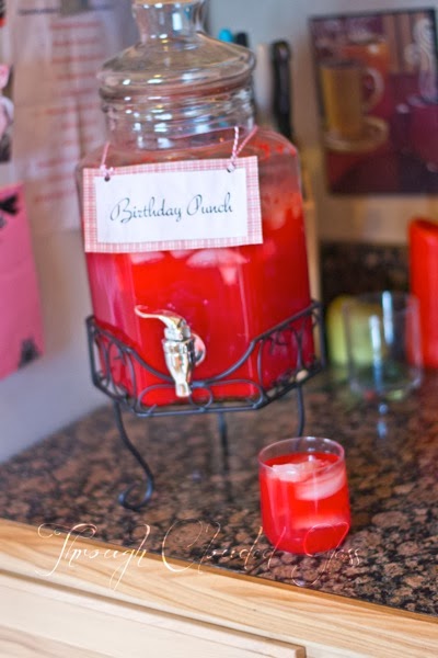 Simple Birthday Punch | Through Clouded Glass Simple Birthday Punch | Through Clouded Glass