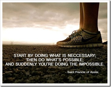 start with whats necessary