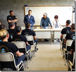 El acto tuvo lugar en las instalaciones de la Escuela de Policía de La Costa 