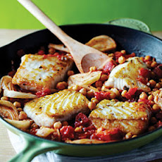 Greek-Style Halibut
