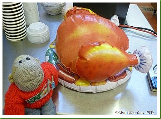 Inflatable Christmas Turkey Inflatable Christmas Turkey