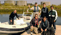 Exam happened in Kaløvig Bådelaug, whom we have been on a speedboat the driving school. All of us together have passed exam in it 27 April 2007.