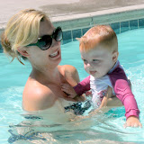 Mommy and Me day at the Pool