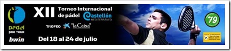 Castellón: Doce años apoyando el mejor pádel del mundo, Bwin PPT Benicassim 2011.