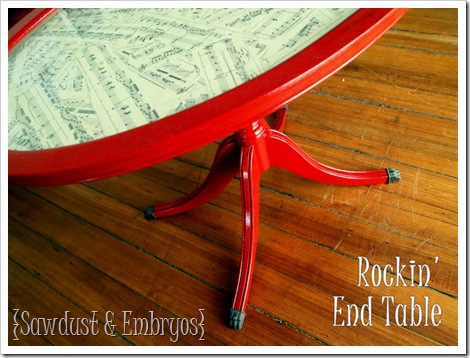 Rockin End Table