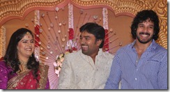 Actor Bharath at Mirchi Shiva Wedding Reception Stills