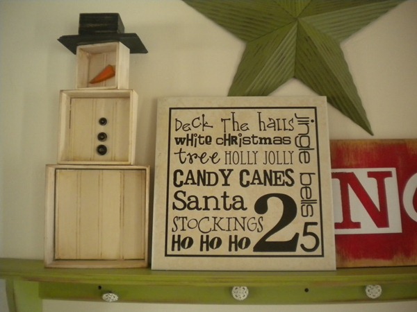 snowman bead board tutorial