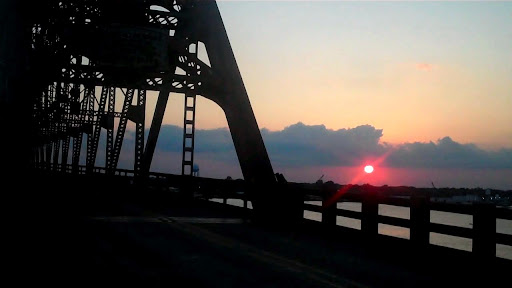 Sunset on the bayou